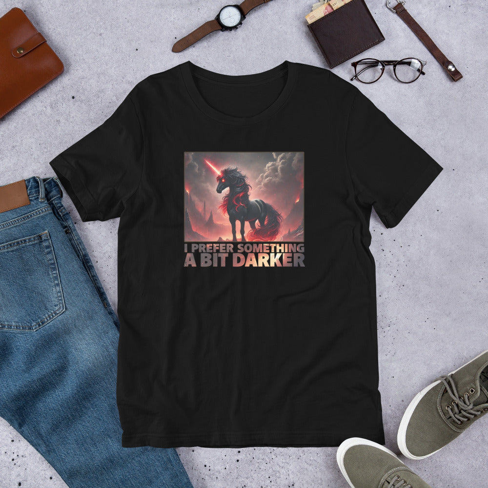 Dark Side of PLUR Men's Tee, front