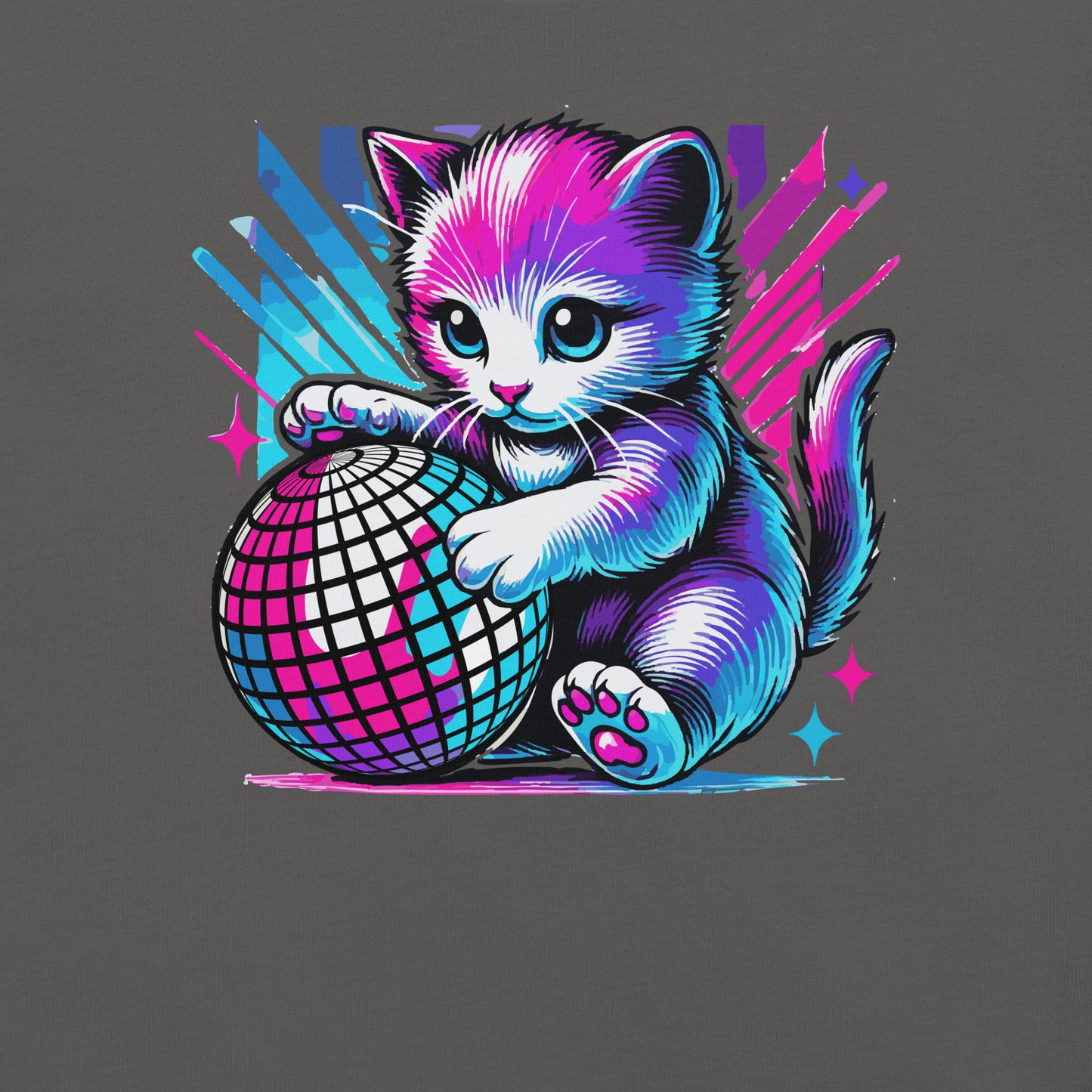 Disco Kitten Unisex Tee