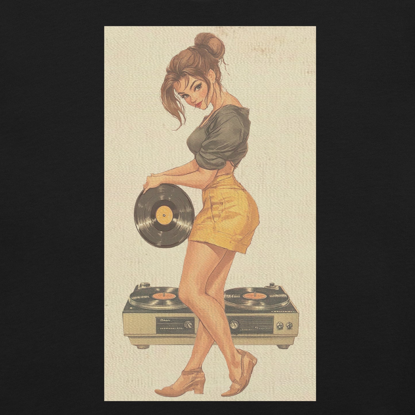 DJ Pinup Unisex Tee