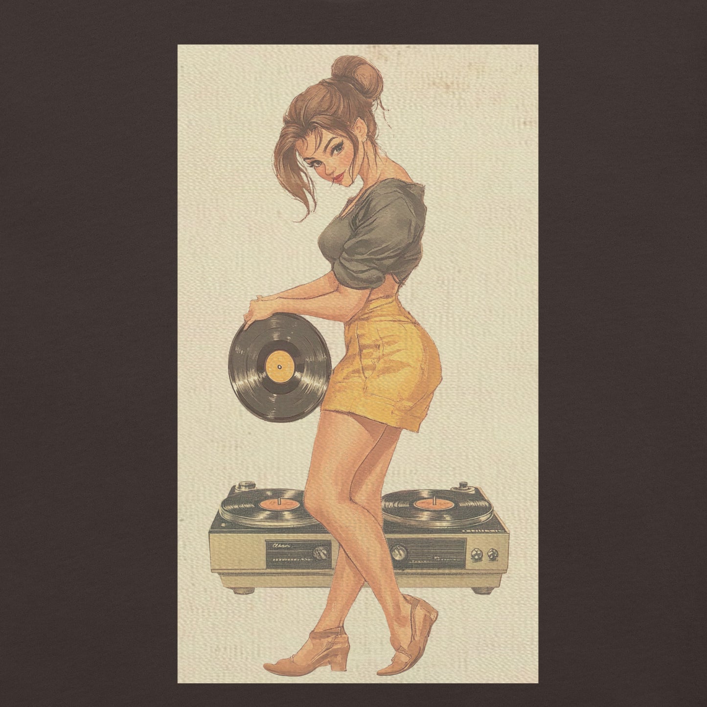 DJ Pinup Unisex Tee