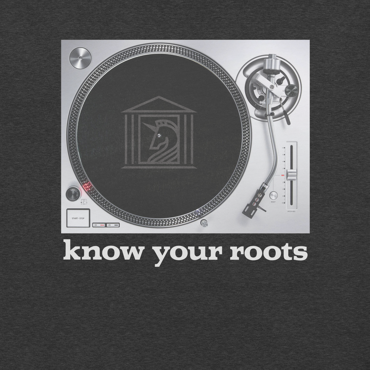 Know Your Roots Turntable Tee