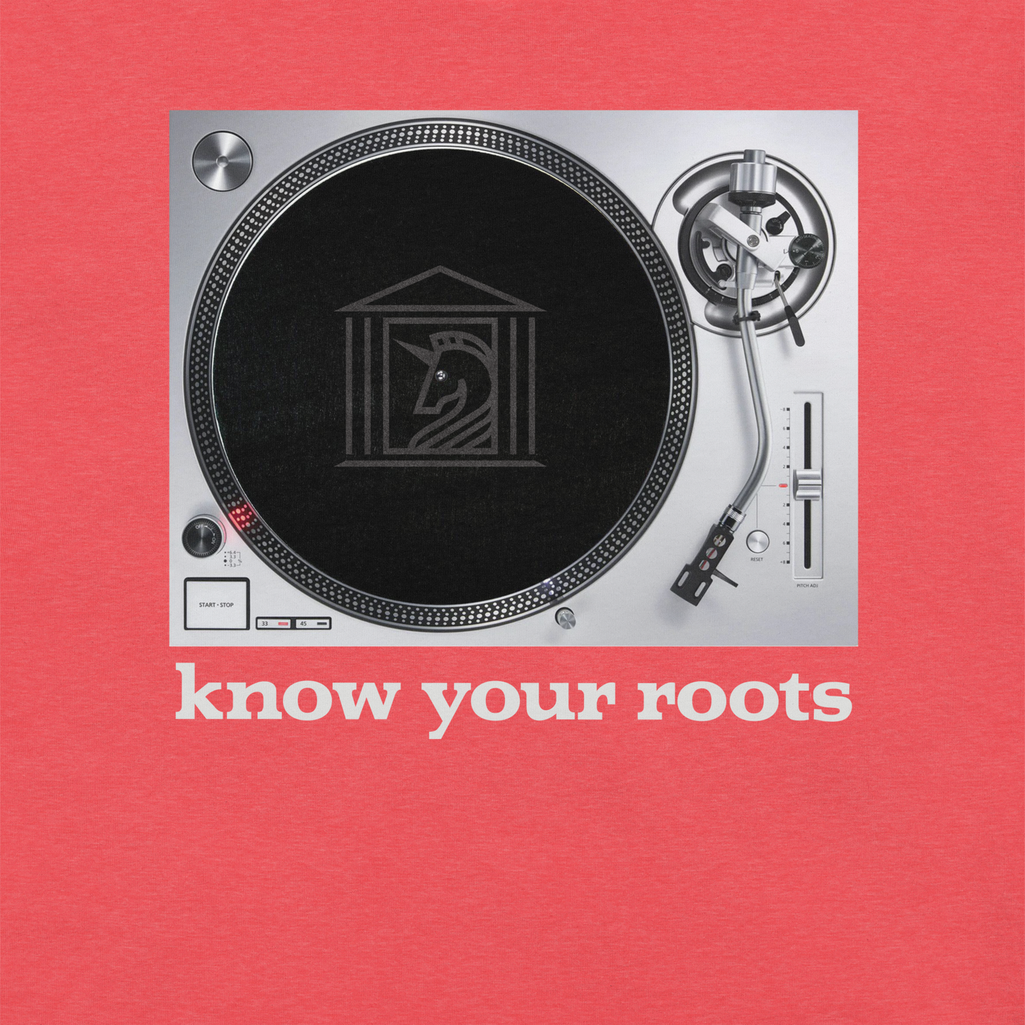 Know Your Roots Turntable Tee