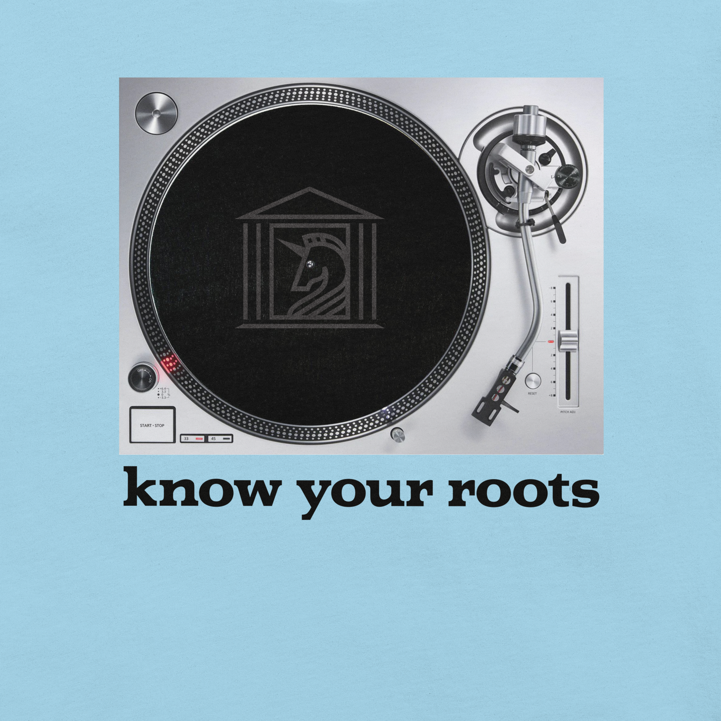 Know Your Roots Turntable Tee