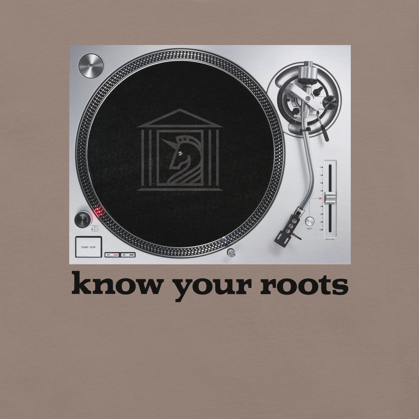 Know Your Roots Turntable Tee