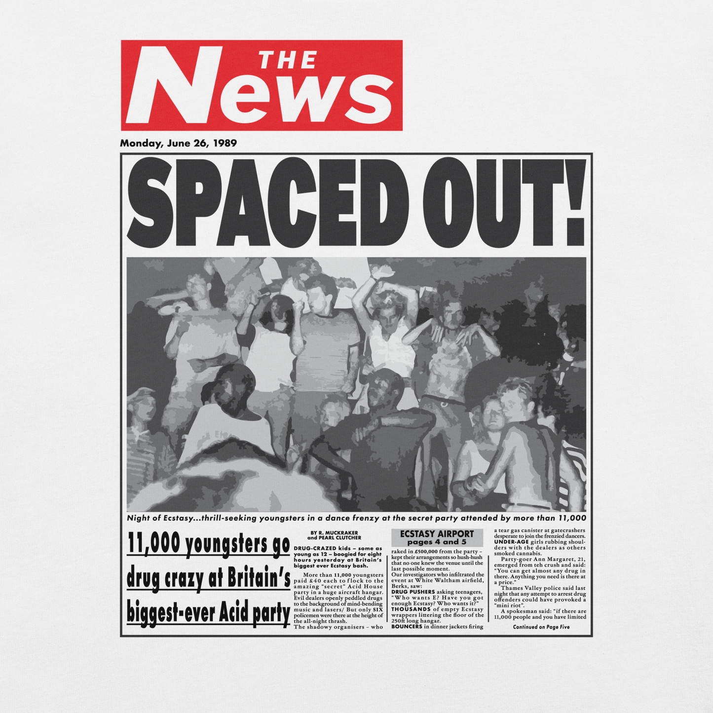 Spaced Out! Second Summer of Love Tee