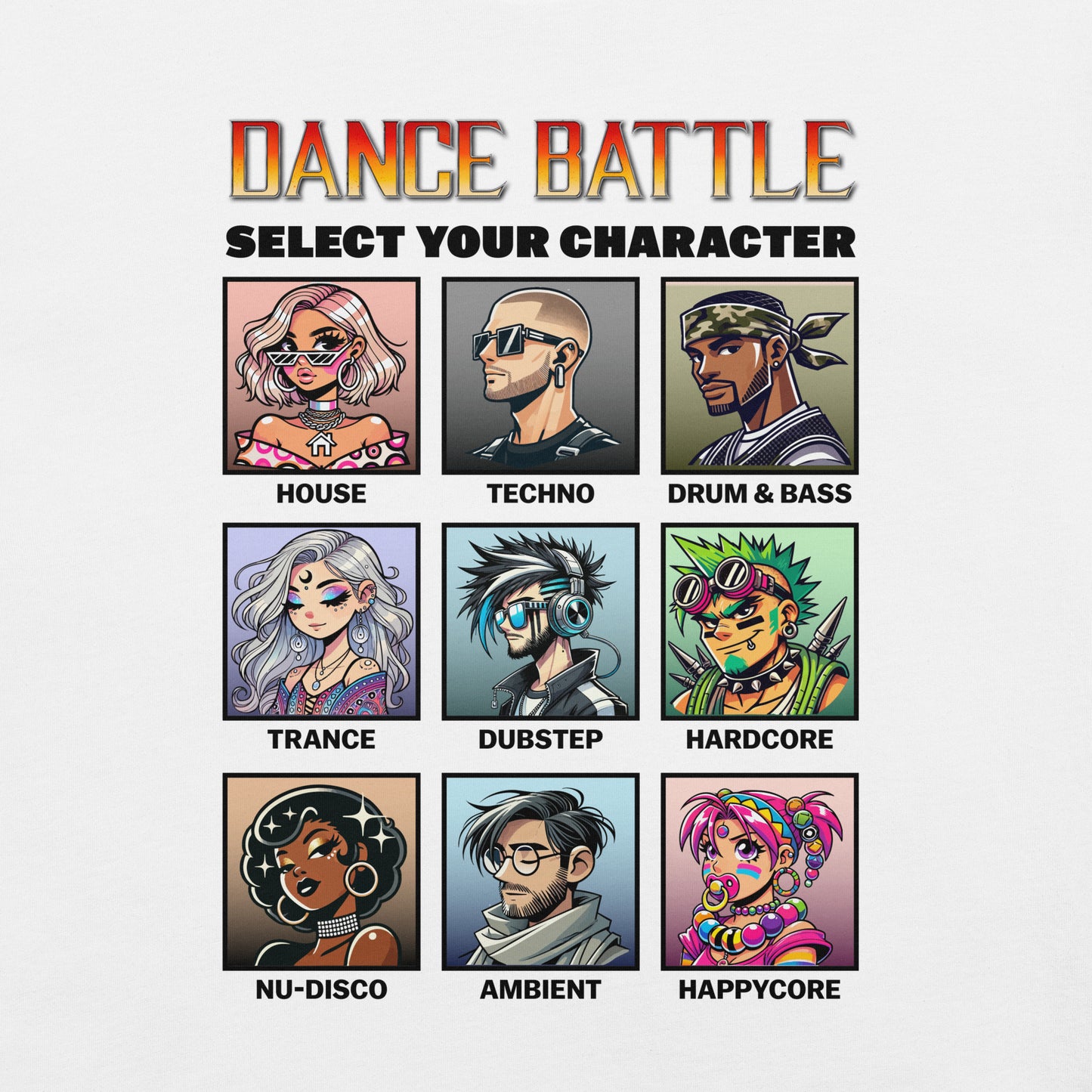 Dance Battle Unisex Tee