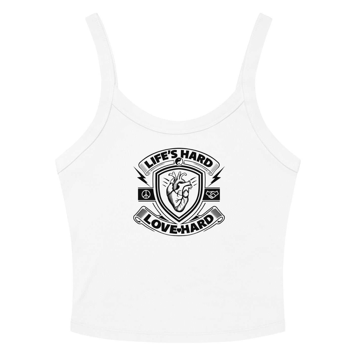 Love Hard Crest Micro-Rib Tank