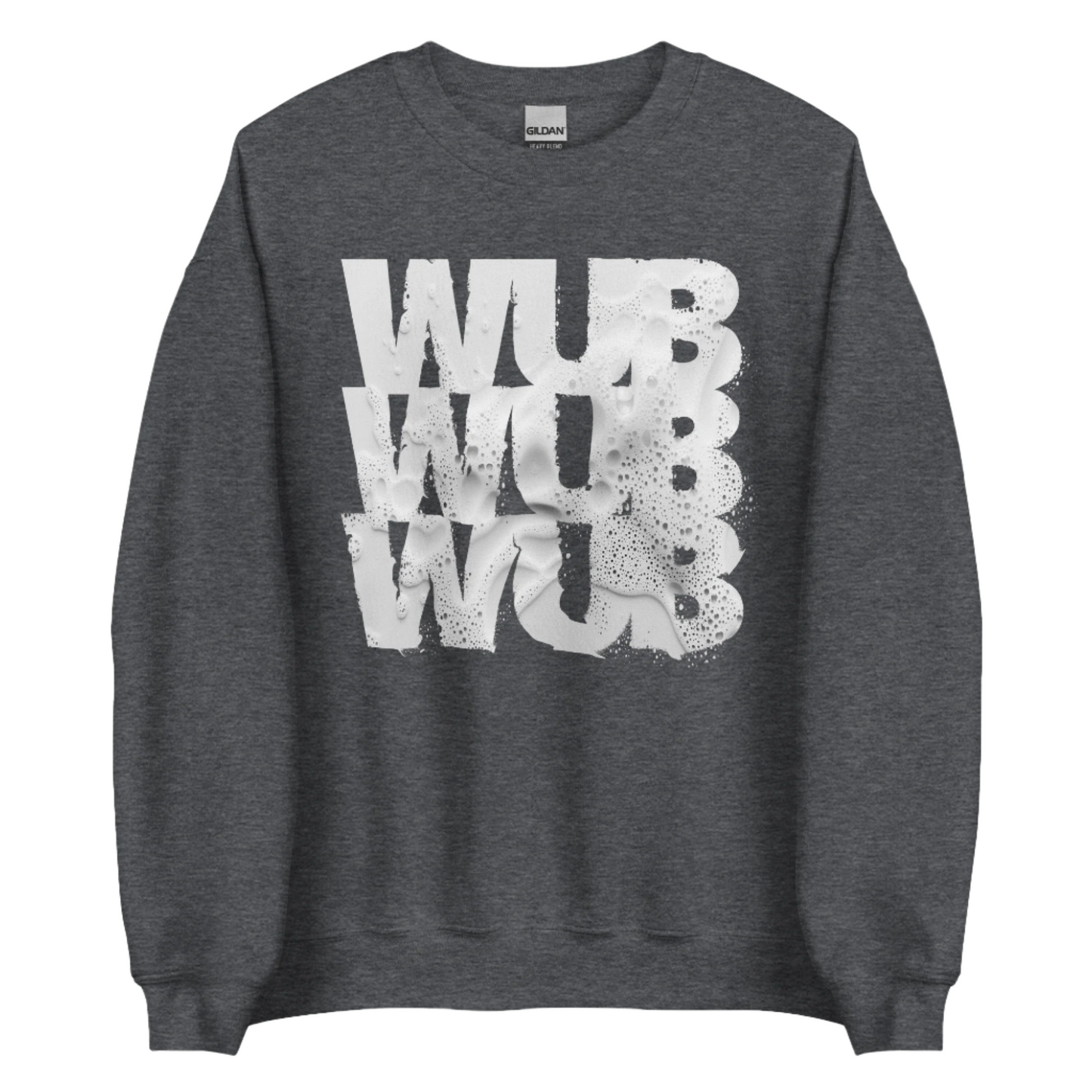 Wub Wub Wub Unisex Sweatshirt, dark heather