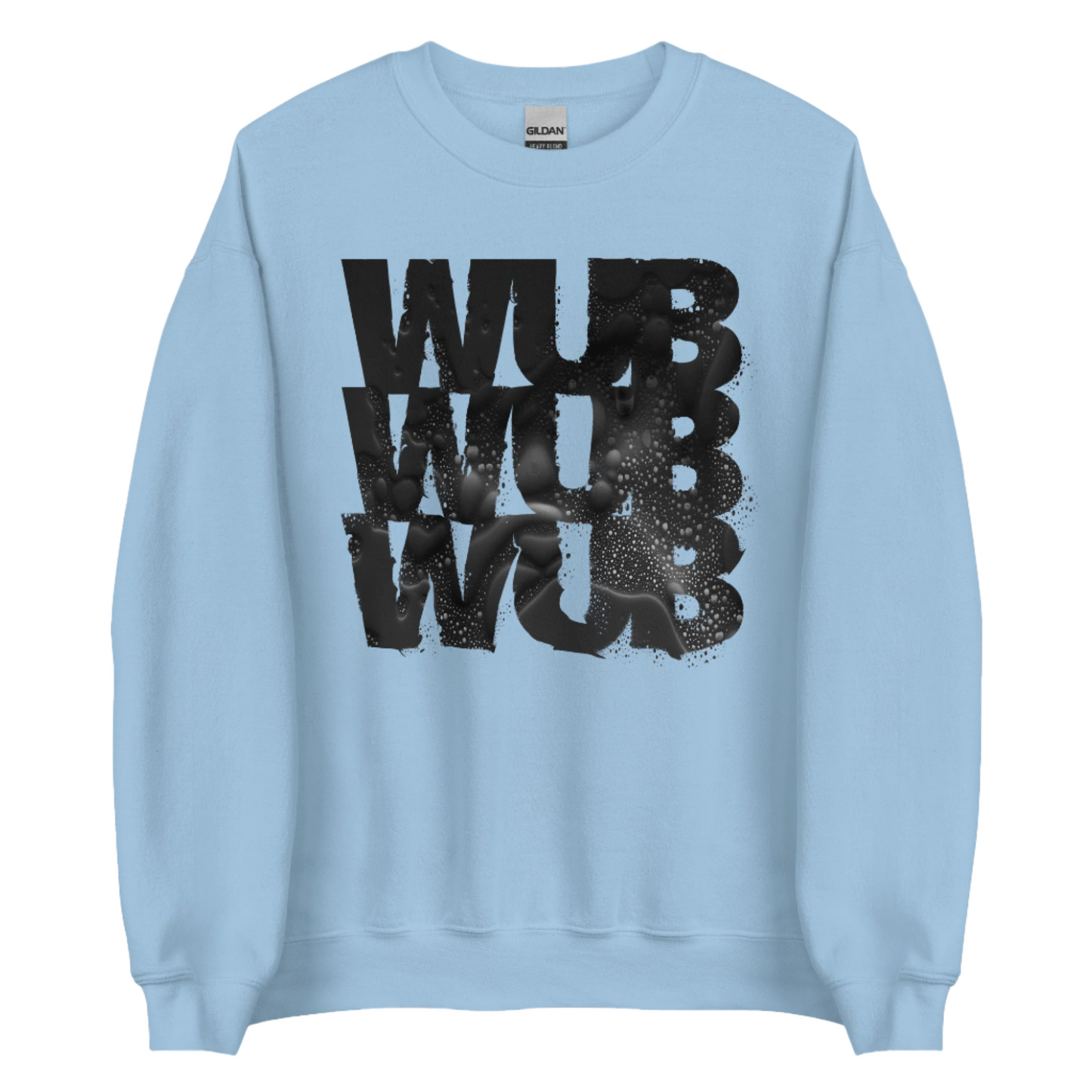 Wub Wub Wub Unisex Sweatshirt, light blue