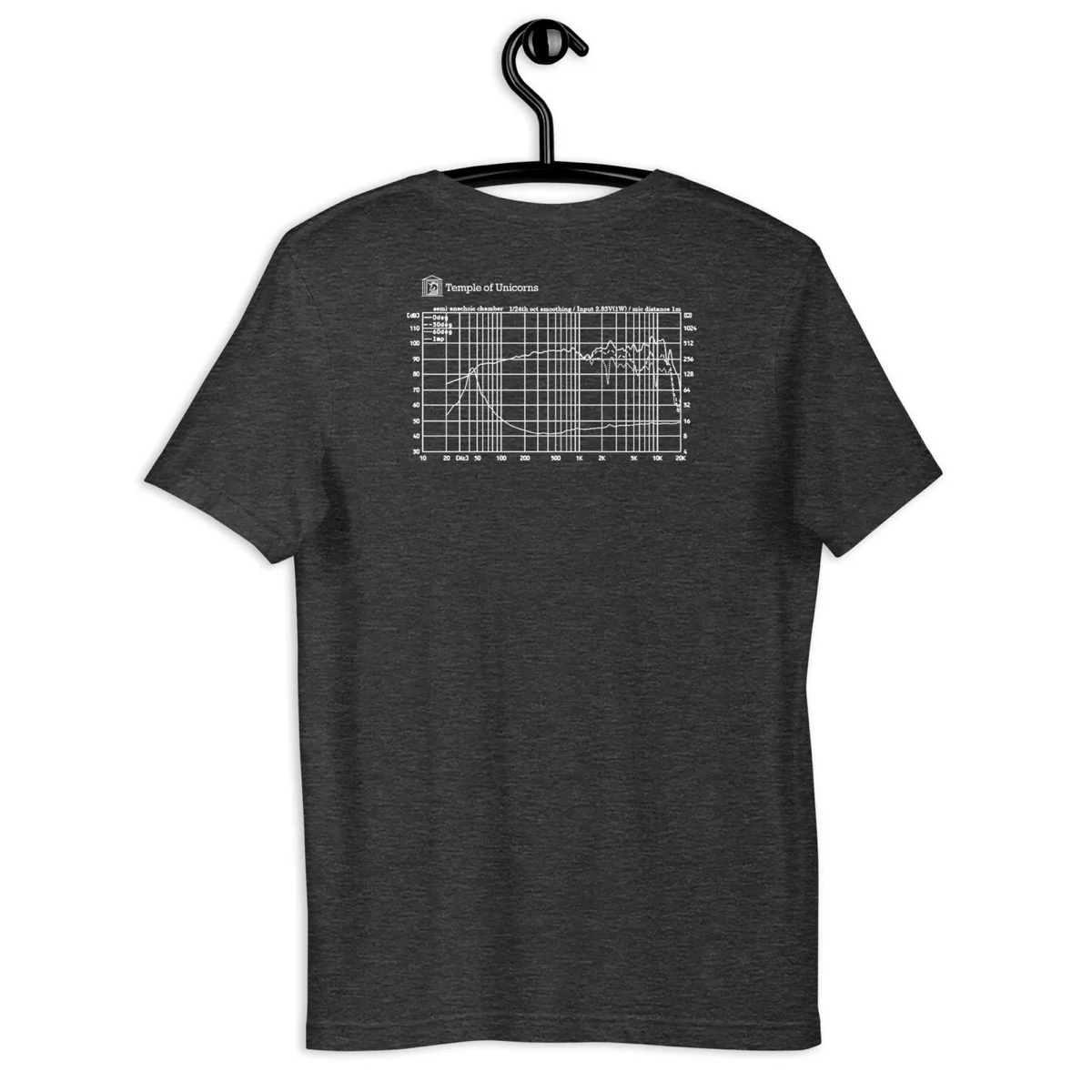 Alien Subwoofer Technology Tee, dark grey heather, back