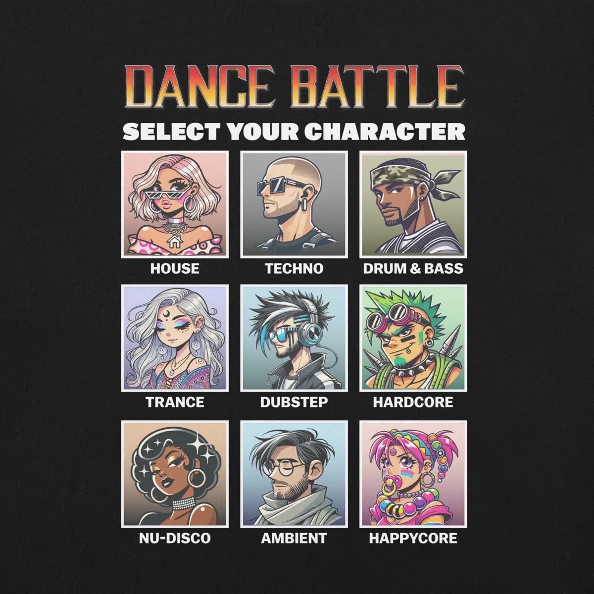 Dance Battle Unisex Tee