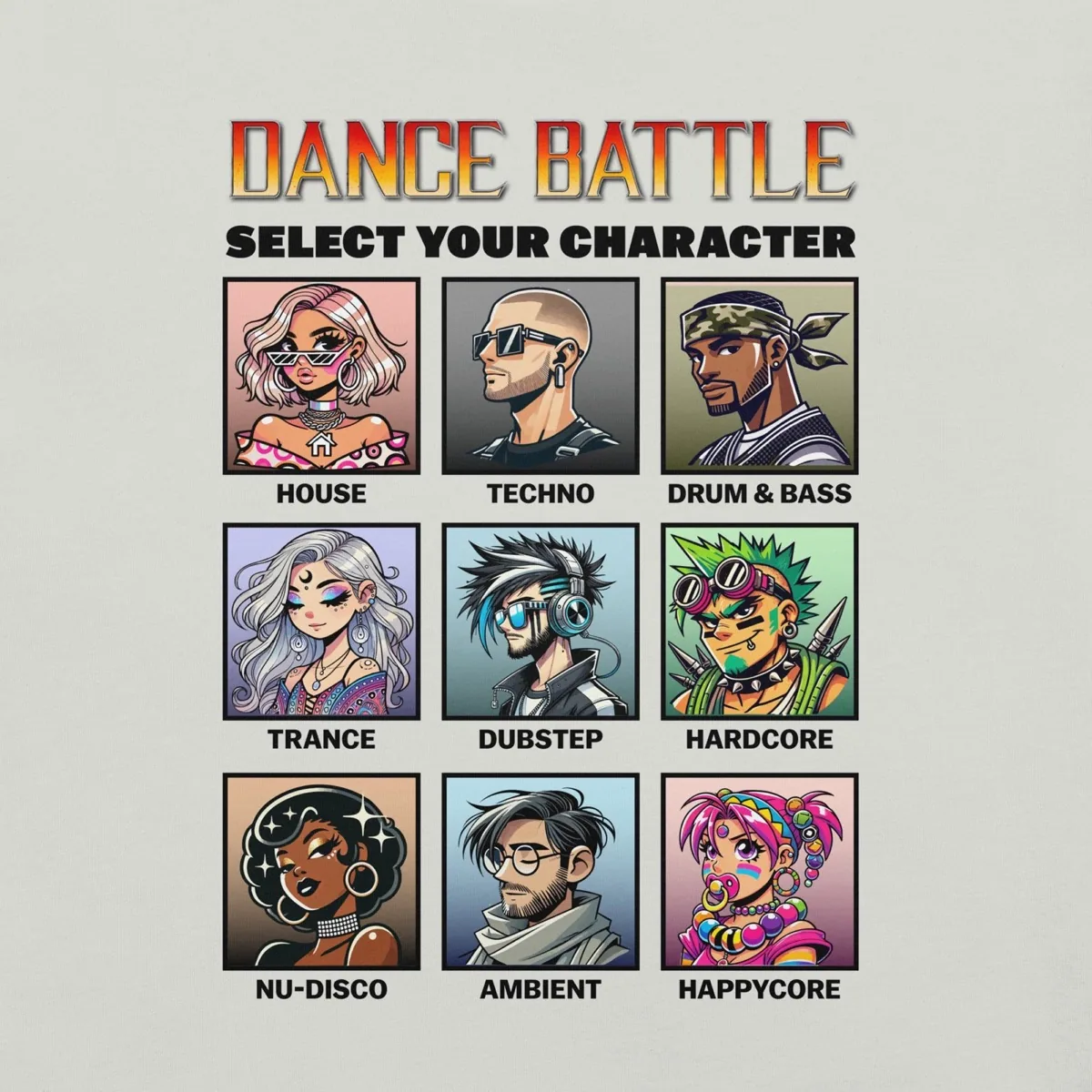 Dance Battle Unisex Tee