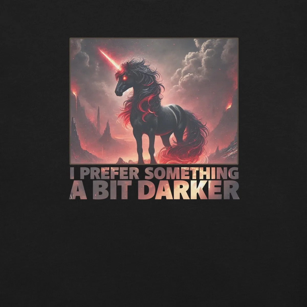 Dark Side of PLUR Women's Tee, front, detail