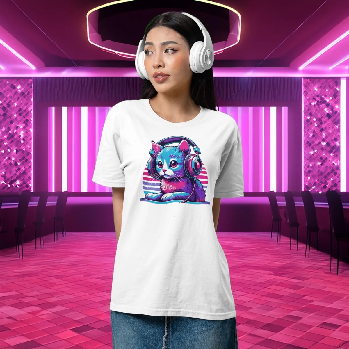 DJ Kitten Unisex Tee