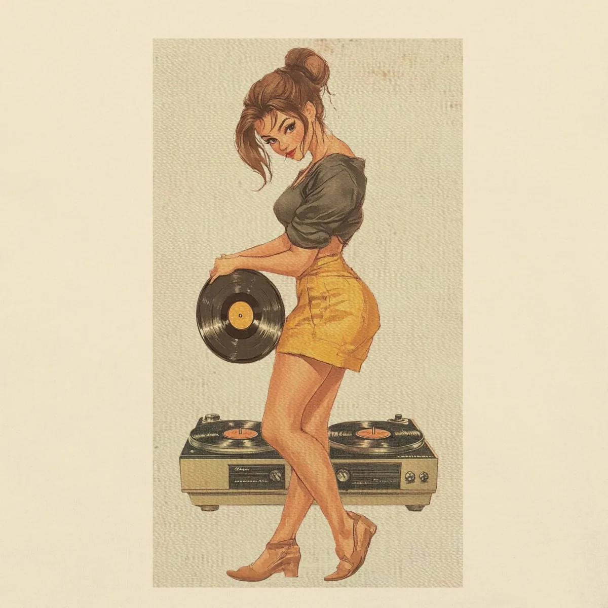 DJ Pinup Unisex Tee