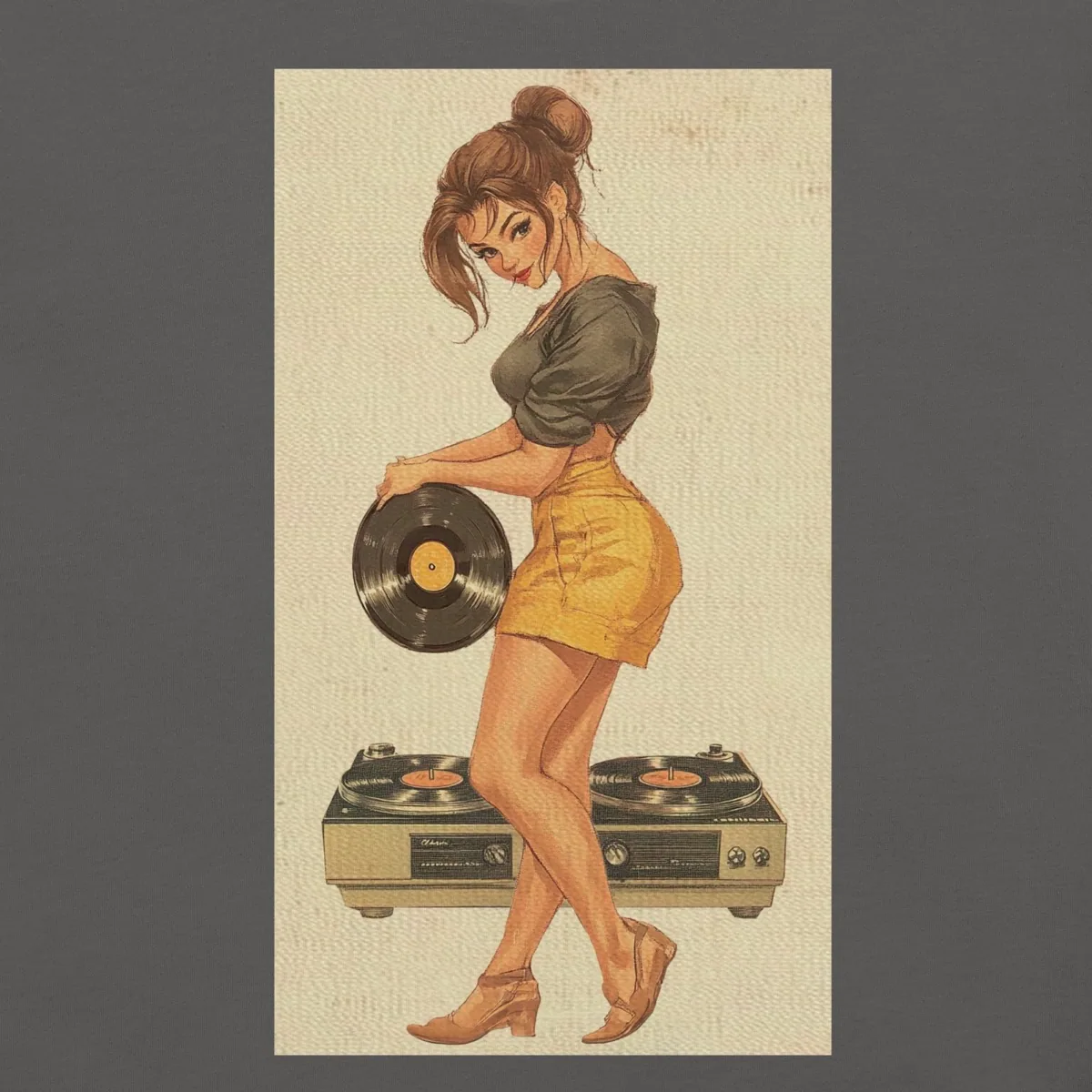 DJ Pinup Unisex Tee