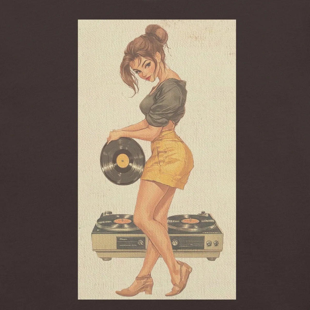 DJ Pinup Unisex Tee