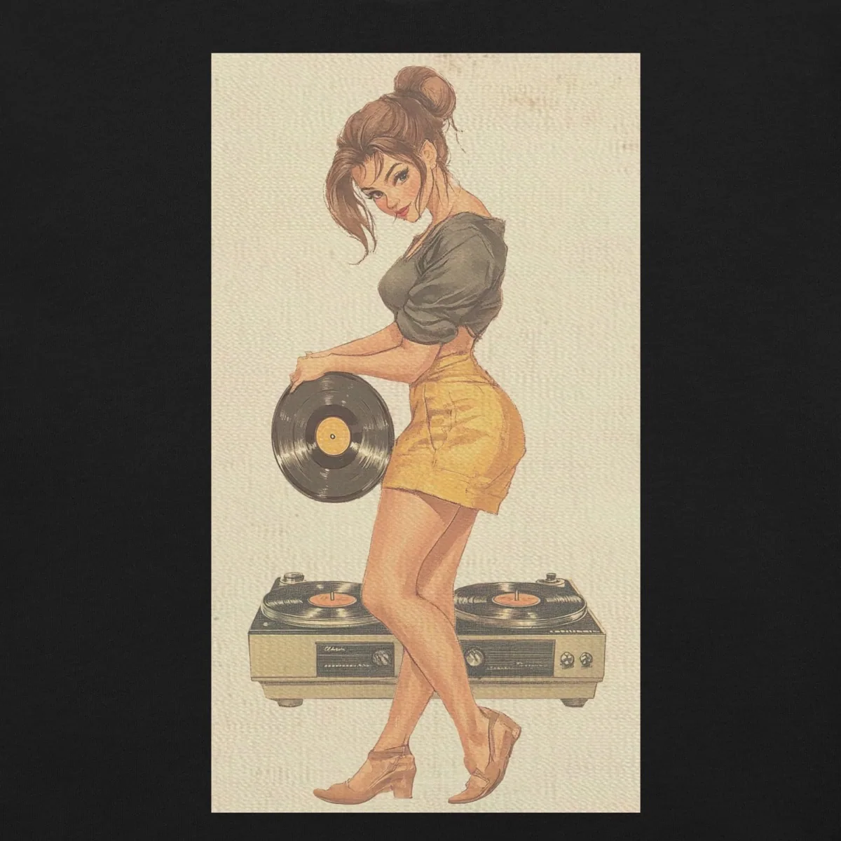 DJ Pinup Unisex Tee