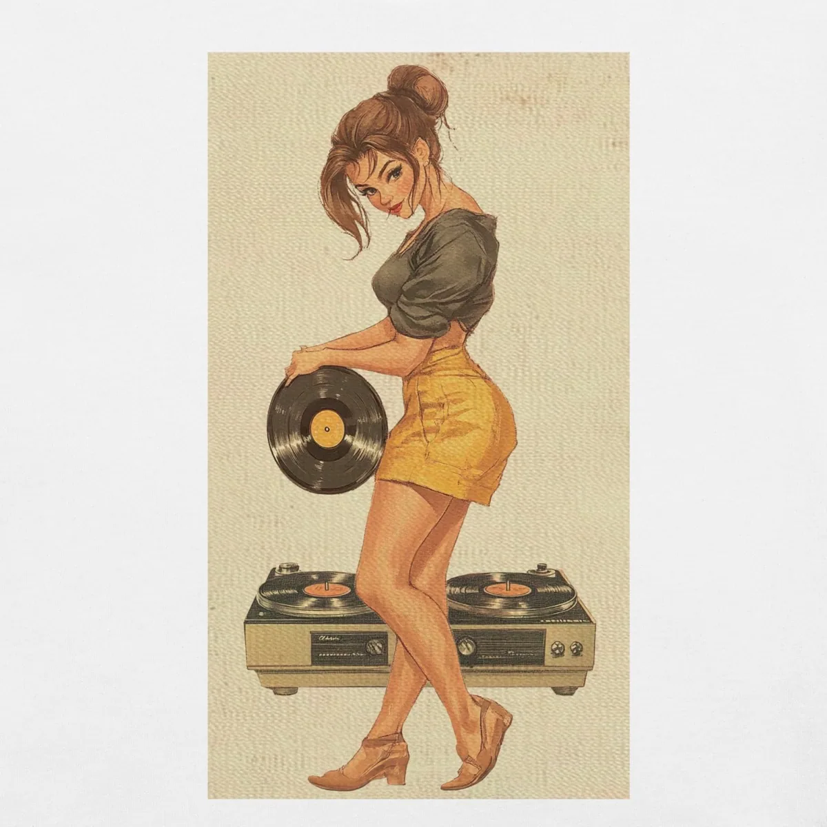 DJ Pinup Unisex Tee