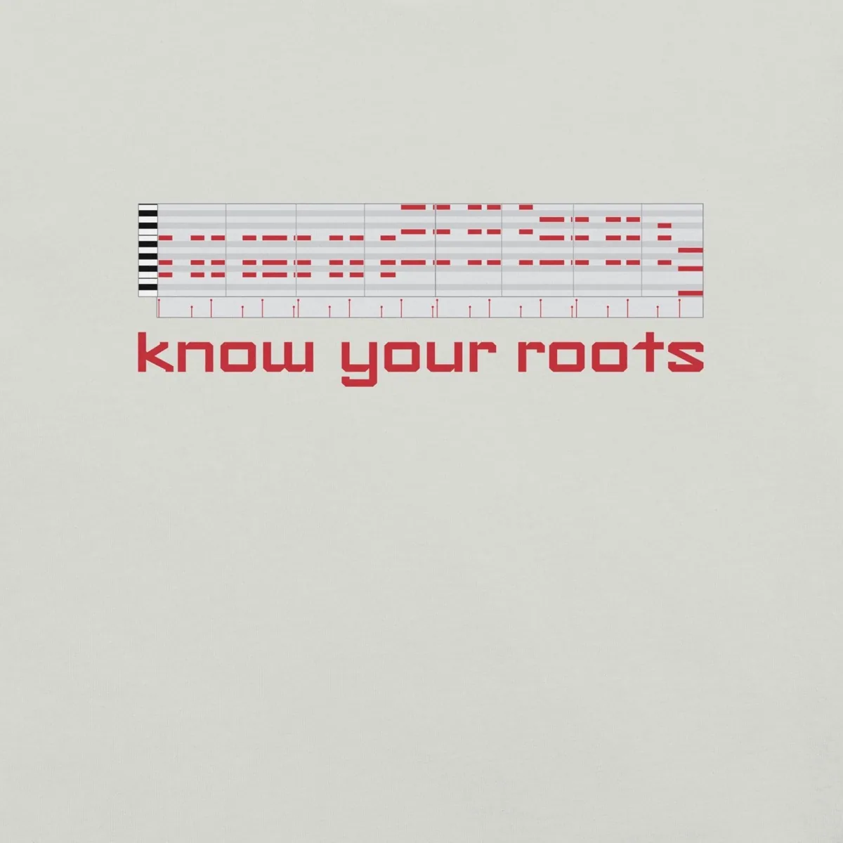 Know Your Roots MIDI Classic Tee, silver