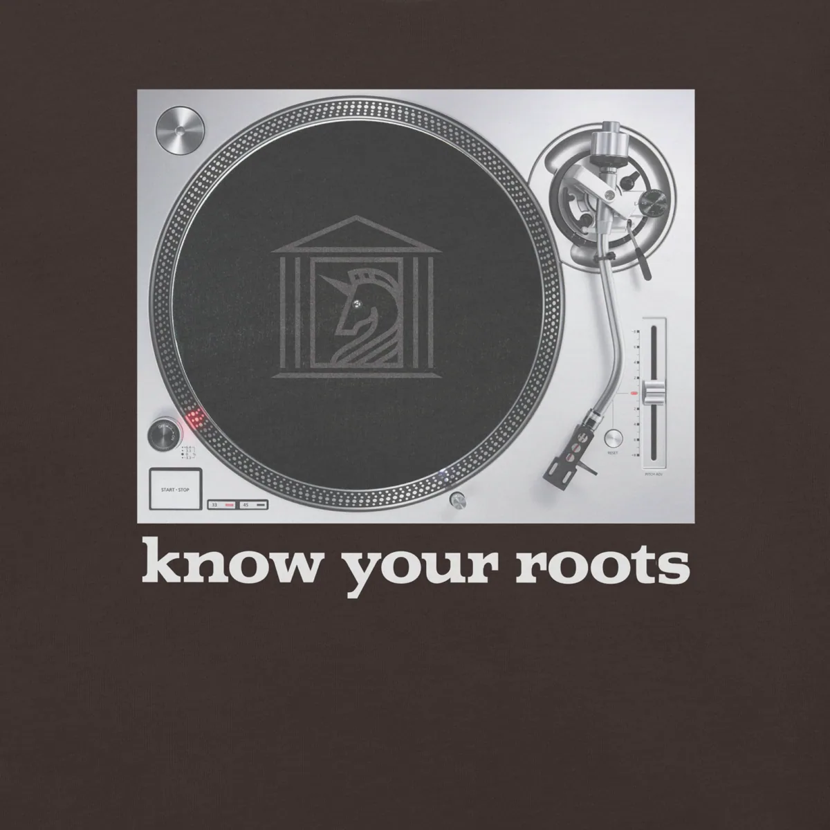 Know Your Roots Turntable Tee