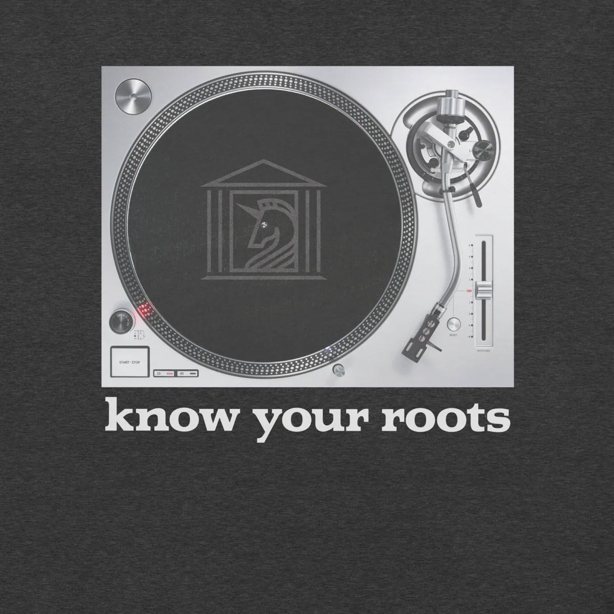 Know Your Roots Turntable Tee