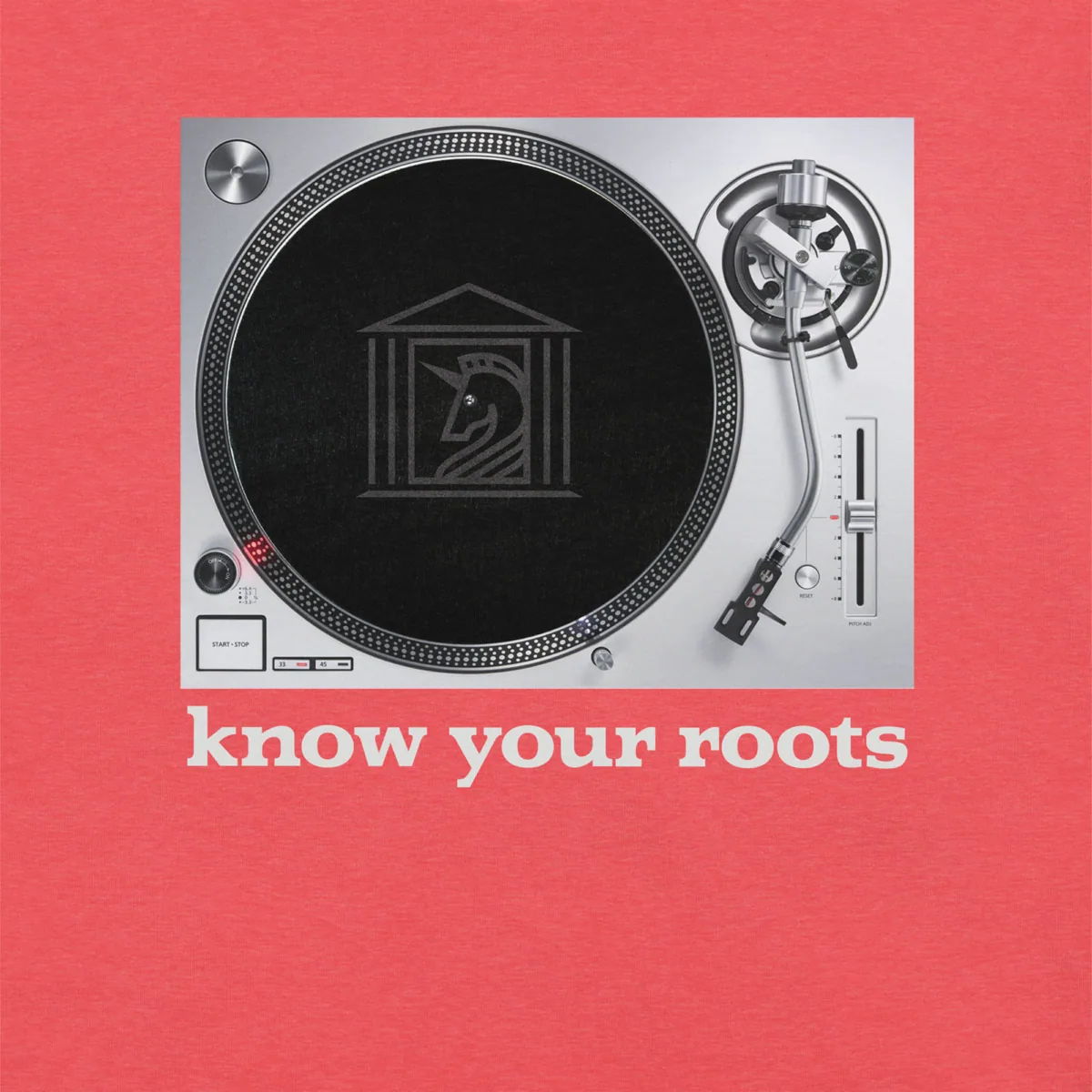 Know Your Roots Turntable Tee