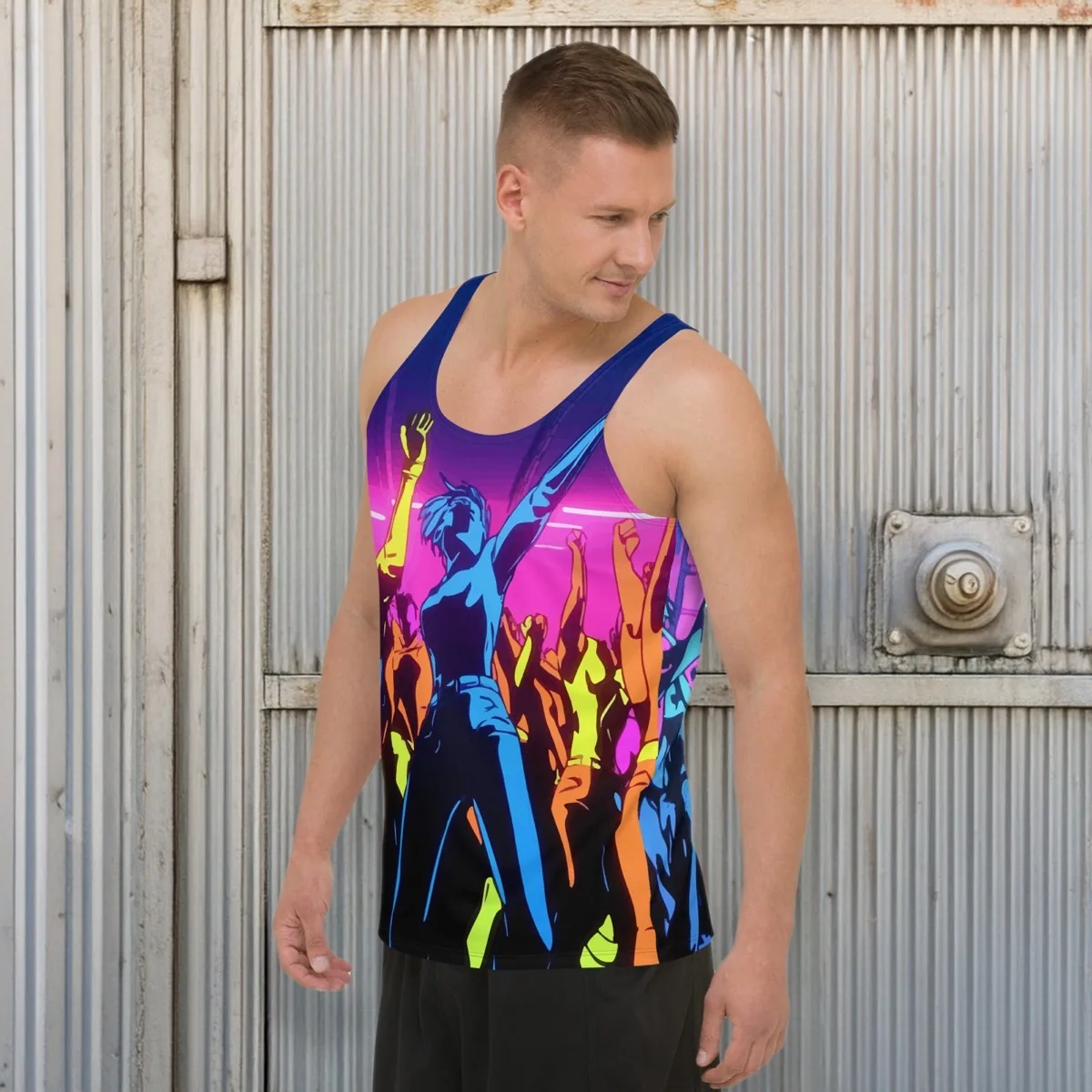 Neon Anime Club Tank