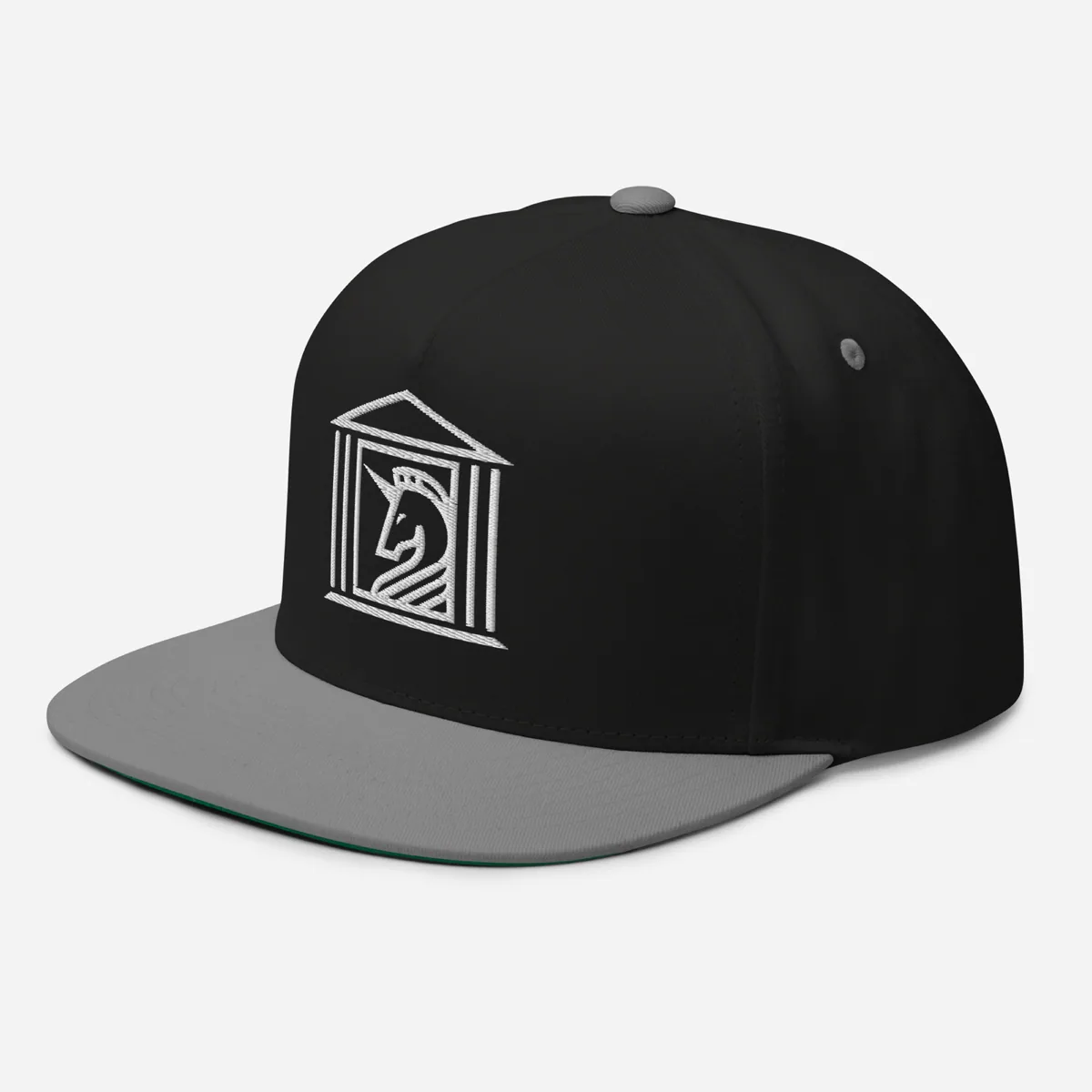 Temple of Unicorns Flat Bill Snapback