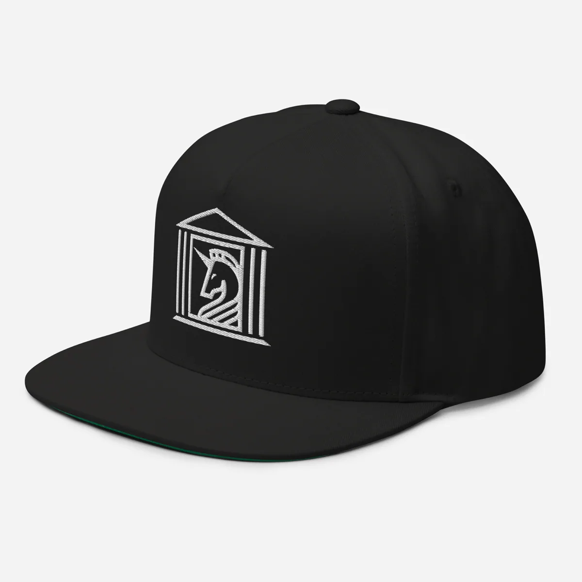 Temple of Unicorns Flat Bill Snapback