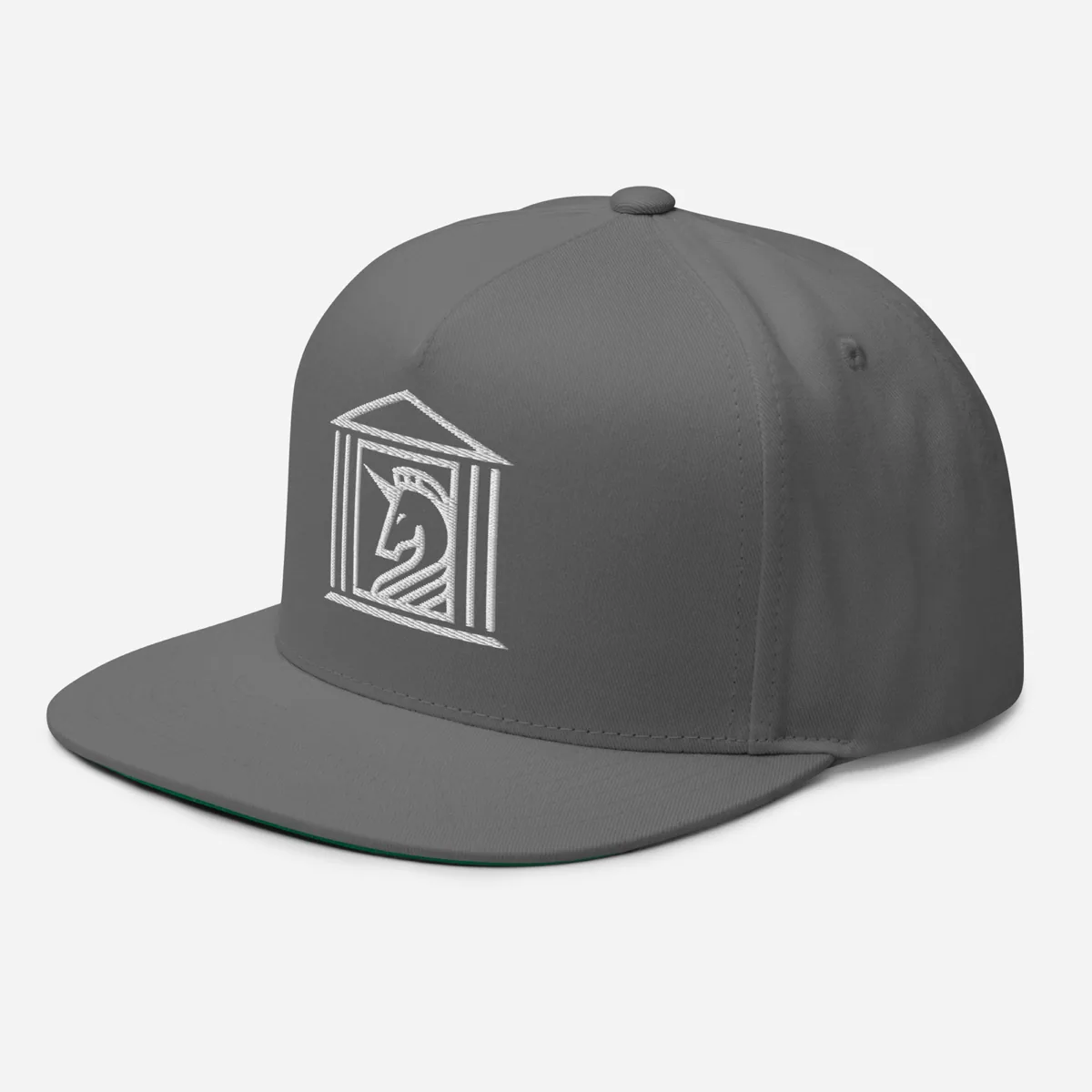 Temple of Unicorns Flat Bill Snapback
