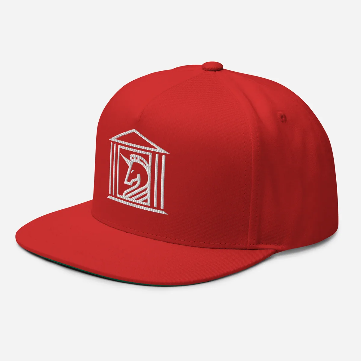 Temple of Unicorns Flat Bill Snapback