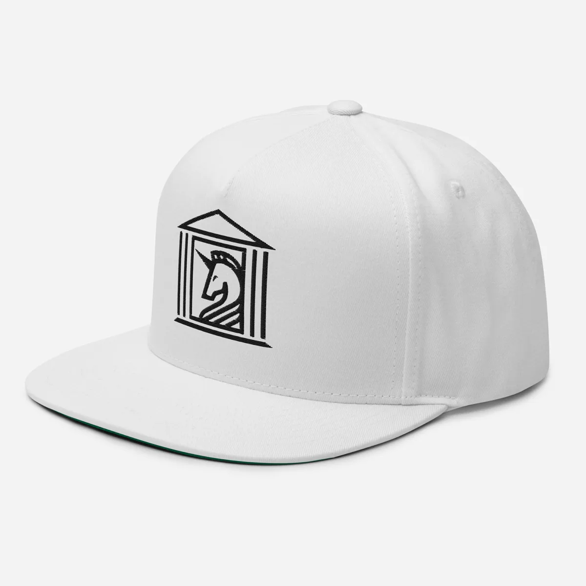 Temple of Unicorns Flat Bill Snapback