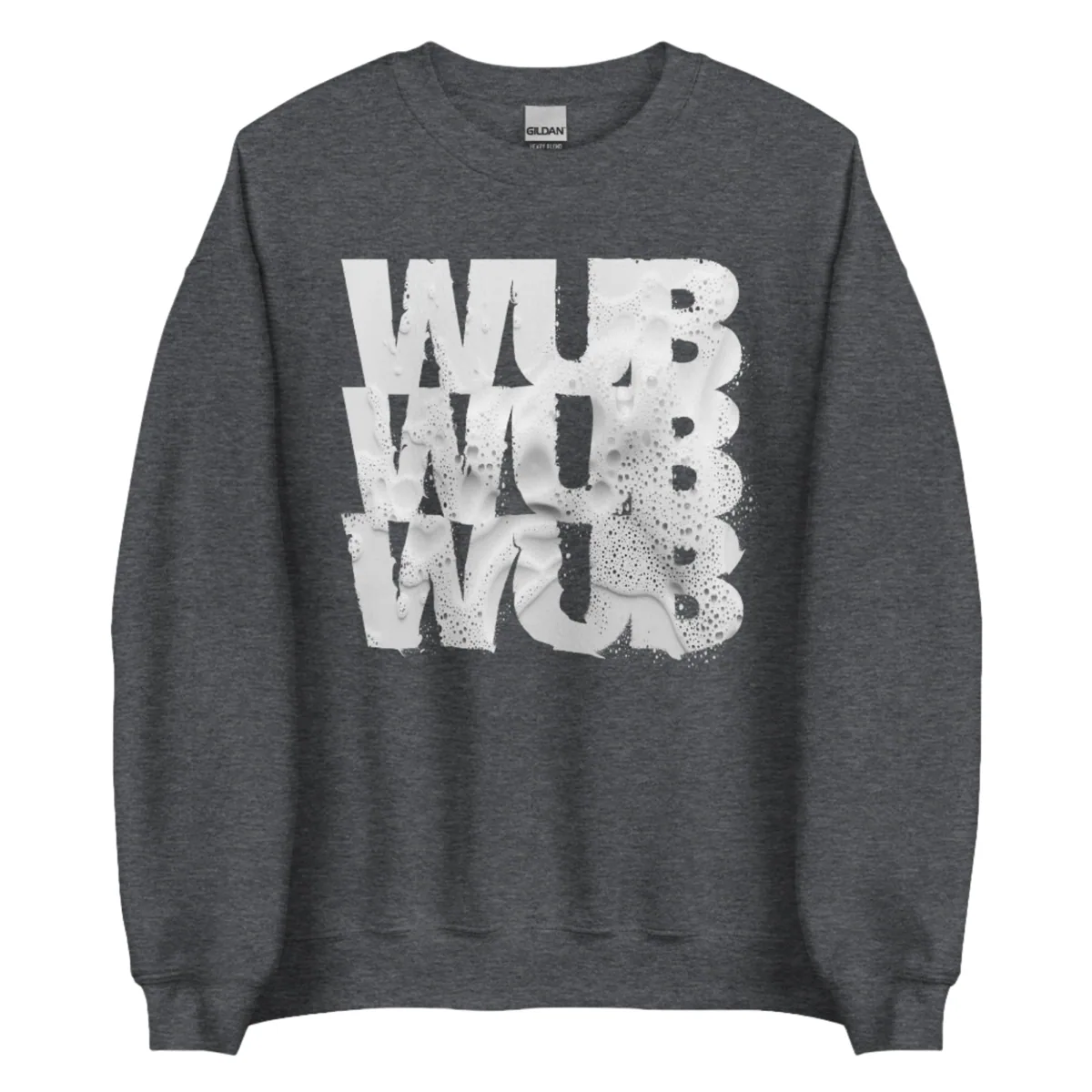 Wub Wub Wub Unisex Sweatshirt, dark heather