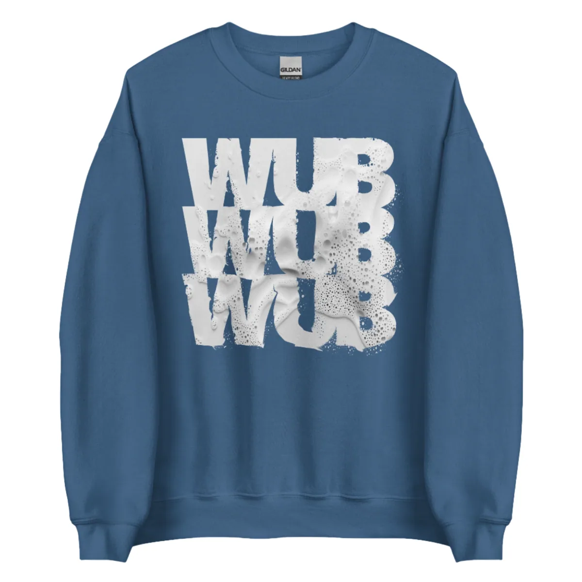 Wub Wub Wub Unisex Sweatshirt, indigo blue