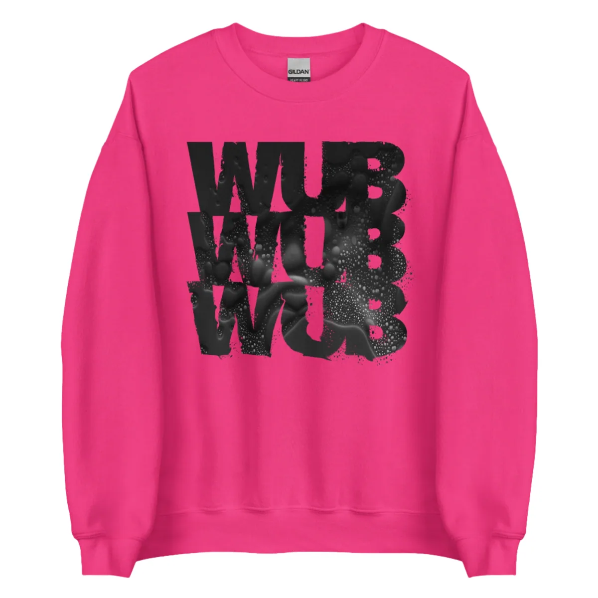 Wub Wub Wub Unisex Sweatshirt, heliconia