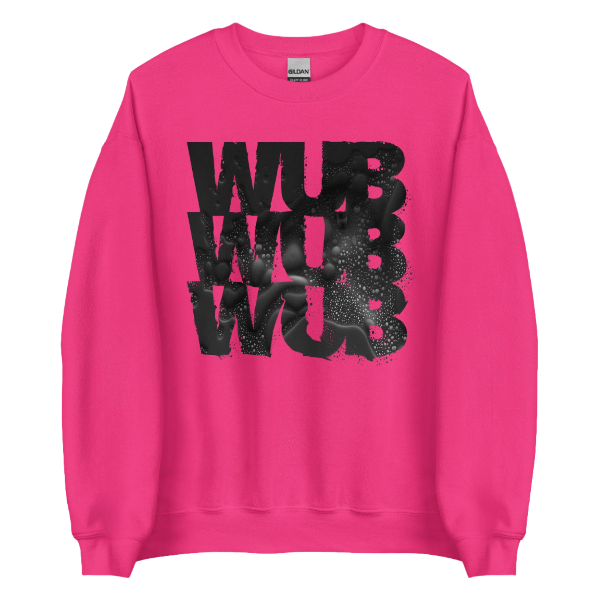 Wub Wub Wub Unisex Sweatshirt, heliconia